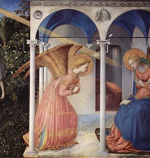 La Anunciación, de Fra Angelico.
