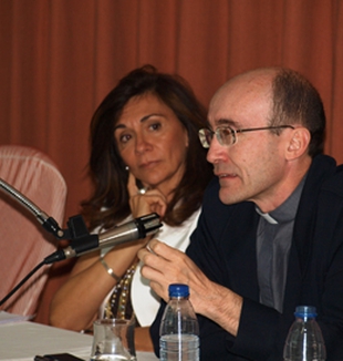 Javier Prades y Cristiana Poggio.