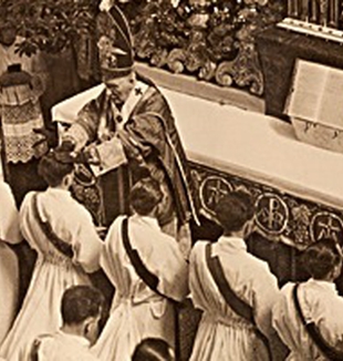 La ordenación de Ratzinger en Frisinga.