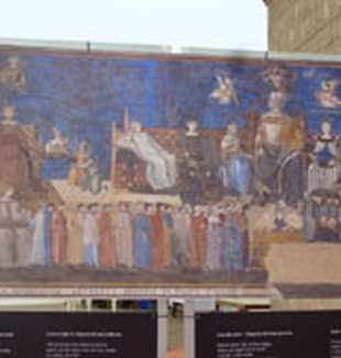 Frescos de Ambrogio Lorenzetti.