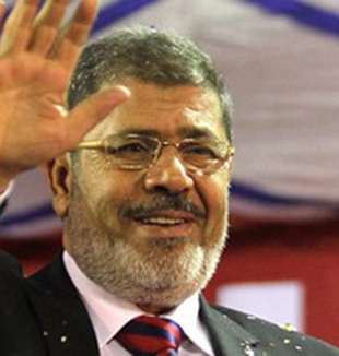 Mohamed Morsi, líder de los Hermanos Musulmanes.