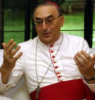 Monseñor Mario Zenari, nuncio en Siria.