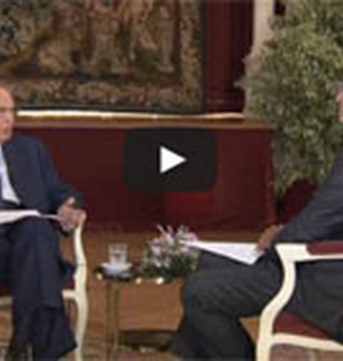 Imagen de la entrevista de Napolitano con Fontolan.