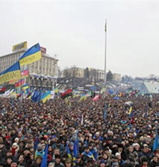 Manifestaciones en el Maydan.