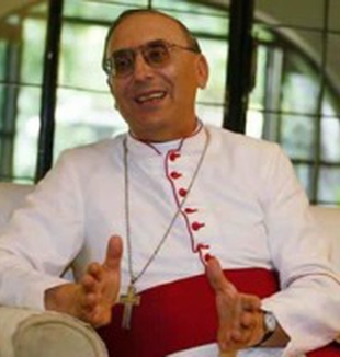 El nuncio apostólico Mario Zenari.
