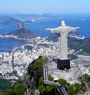 Río de Janeiro, la estatua de Cristo Redentor.
