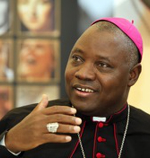 Monseñor Kaigama, arzobispo de Jos.