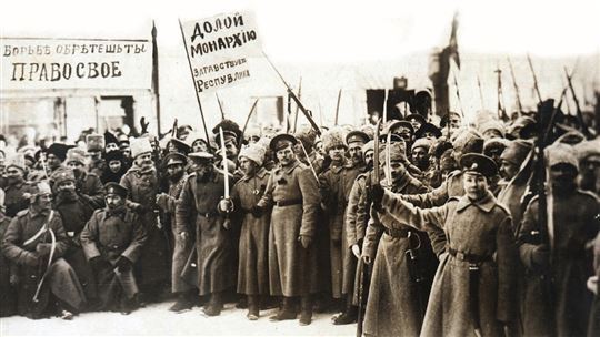Febrero 1917: las primeras manifestaciones en Petrogrado