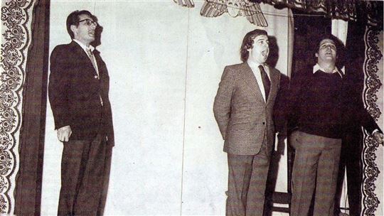 Enzo Jannacci con Cochi y Renato