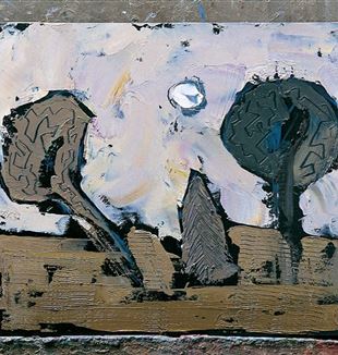 William Congdon, Tres árboles, 1998