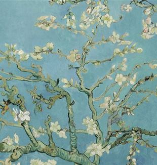 Vincent van Gogh, "Almendro en flor" (detalle)
