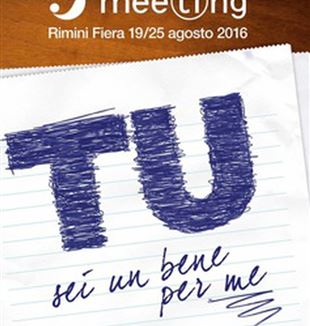 El cartel del Meeting de Rímini 2016.