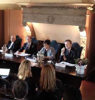 La presentación del Meeting 2018 en Roma (foto de Roberto Masi)