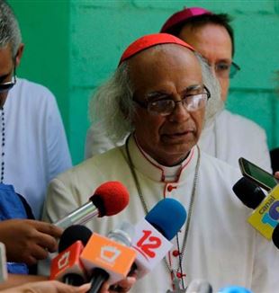 El cardenal Leopoldo Brenes, arzobispo de Managua