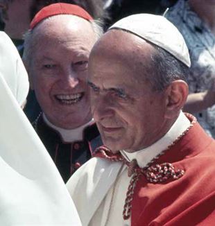 Pablo VI durante un viaje histórico a Australia en 1970