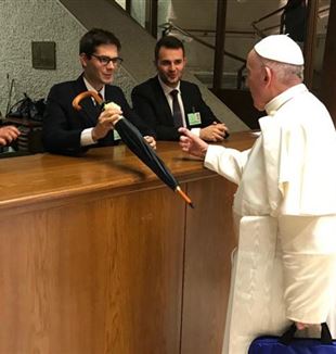 El Papa Francisco durante el Sínodo de los jóvenes