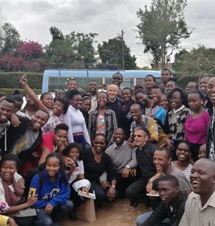 Julián Carrón en Nairobi por la asamblea de responsables de África