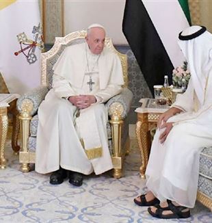 El Papa Francisco en Abu Dabi