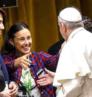 Papa Francisco durante el Sínodo de los jóvenes del 2018