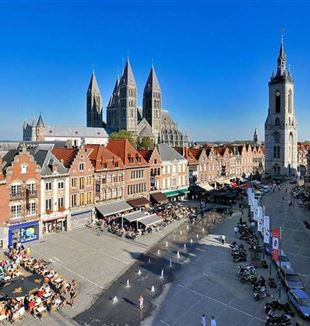 La ciudad de Tournai, en Bélgica