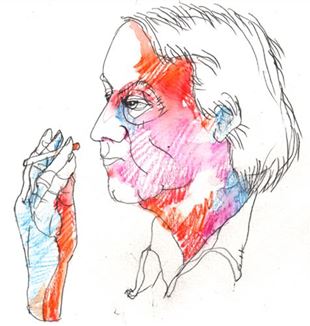 Michel Houellebecq (ilustraciones de Roberto Abbiati)