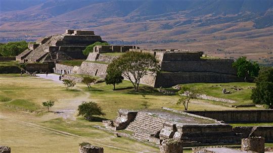 Ruinas de la civilización zapoteca