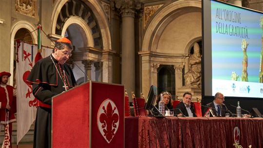 Las intervención del cardenal Giuseppe Betori
