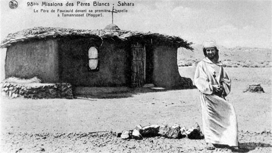 De Foucauld en el desierto argelino (Foto Collection Dupondt/akg-images/Mondadori Portfolio)