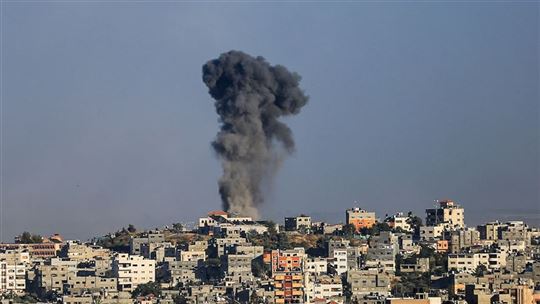 Franja de Gaza, 18 de mayo de 2021 (©Mahmoud Khattab/Mondadori Portfolio/Zuma Press)