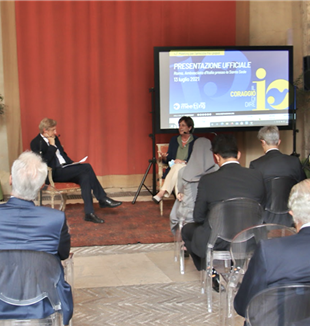 La presentación del Meeting en Roma