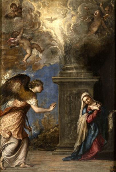 Tiziano, Anunciación