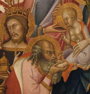 Bartolo di Fredi, "Adoración de los Mago", Metropolitan Museum, Nueva York.