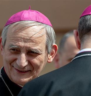 El cardenal Matteo Zuppi (© Catholic press Photo)