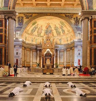 Las ordenaciones de la Fraternidad de San Carlos. Roma, Basílica de San Pablo Extramuros, 2 de julio de 2022 (©Carlo Colombo)