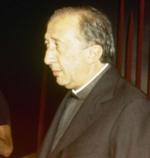 Don Giussani en el Meeting de Rímini 1985 (Foto: Archivo Meeting)