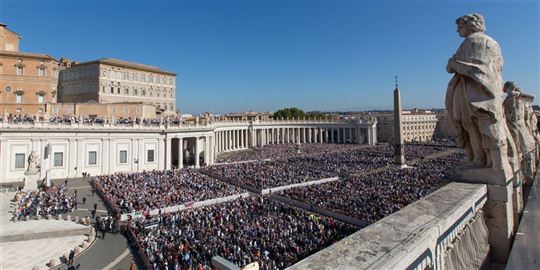 Audiencia del papa Francisco a CL, 15 de octubre de 2022 (Foto Massimo Quattrucci/Fraternità CL)