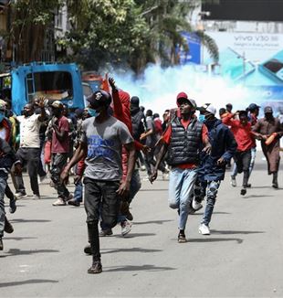 Manifestaciones juveniles en Kenia (Ansa/Epa/Daniel Iringu)